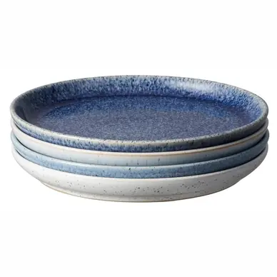 Assiettes Denby Studio Blue Mixed 21 cm (Lot de 4) Affaire À Saisir